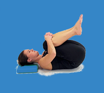 Bederní páteř – flexe vleže na zádech (LUMBAR SPINE – FLEXION LYING ON THE BACK)