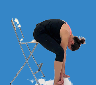 Bederní páteř – flexe vsedě (LUMBAR SPINE – SITTING FLEX)