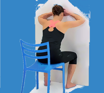 Hrudní páteř – extenze vsedě (THORACC SPINE – SEATED EXTENSION)