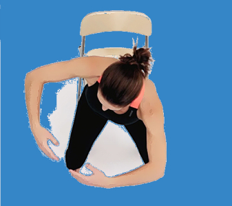 Hrudní páteř – rotace vsedě (THORACC SPINE – SEATED ROTATION)
