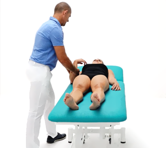 Loketní kloub – trakce do flexe (ELBOW JOINT – TRACTION TO FLEXION)
