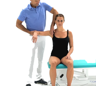 Ramenní kloub – kaudální posun (SHOULDER JOINT – CAUDAL SHIFT)