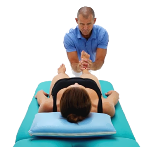 Talokrurální kloub – trakční náraz (TALOCRURAL JOINT – TRACTION WITH IMPACT (THRUST)