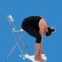 Bederní páteř – flexe vsedě (LUMBAR SPINE – SITTING FLEX)