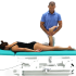 Kolenní kloub – trakce vleže na břiše (KNEE JOINT – TRACTION LYING ON THE PRONE POSITION)